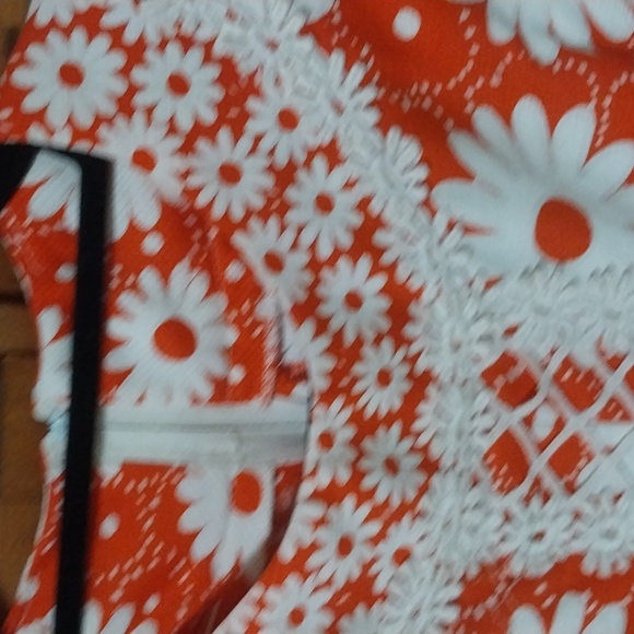 Remarkable Mod Flower Power Shift Dress - Picture 6 of 9